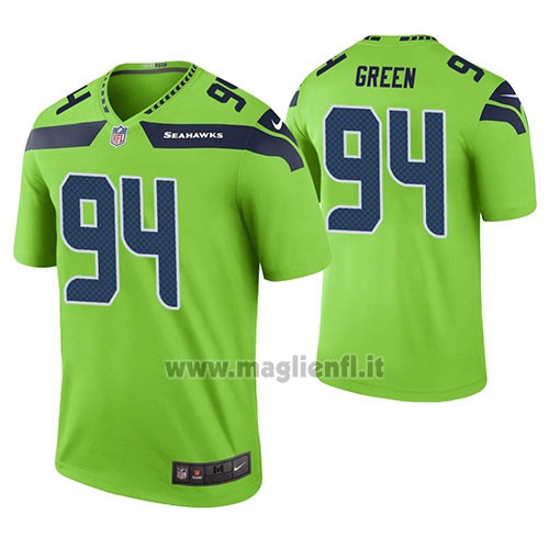 Maglia NFL Legend Seattle Seahawks Rasheem Verde Verde
